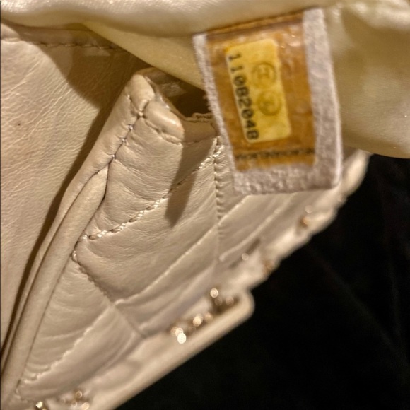 **Rare** Chanel Beige Leather Lady Braid Flap Bag - Picture 9 of 9